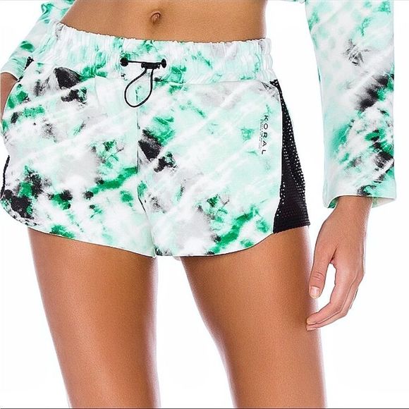 Koral Revolve Power Dive Green shorts - Picture 7 of 16